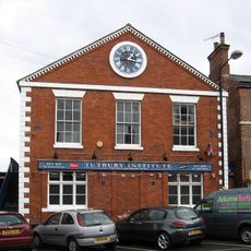 North west block of Tutbury Institute fronting street