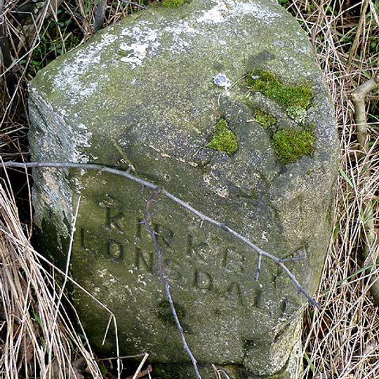 Milestone Approximately 650 Yards North West Of Tearnside Hall