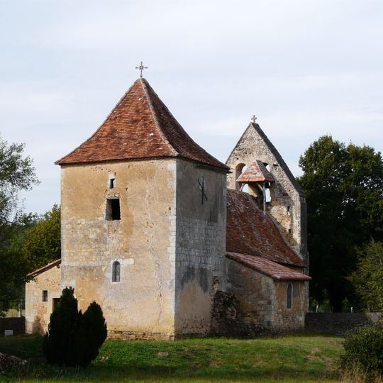Église et presbytère de Mortemart