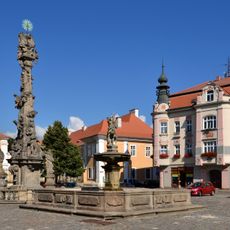 Holy Trinity column in Duchcov