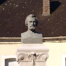 Bust of Pierre Larousse in Toucy