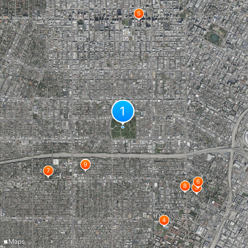 Angelus-Rosedale Cemetery Mapa