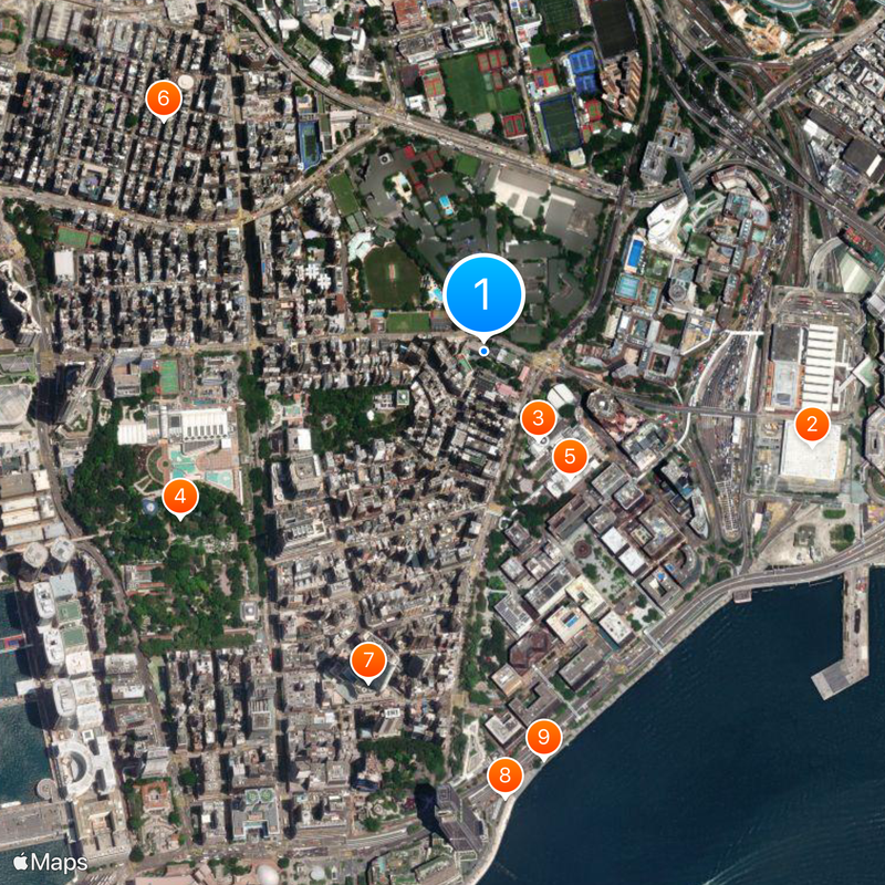 St. Mary's Canossian College Map