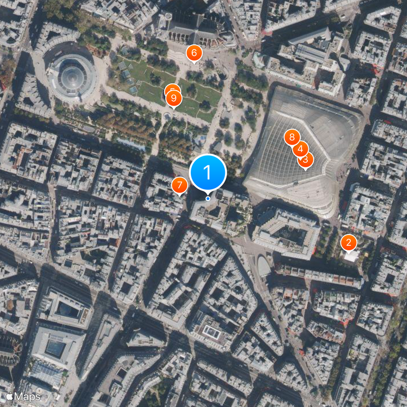 CNES Map