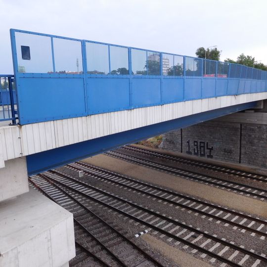Bridge of Břeňkova street over railway lines