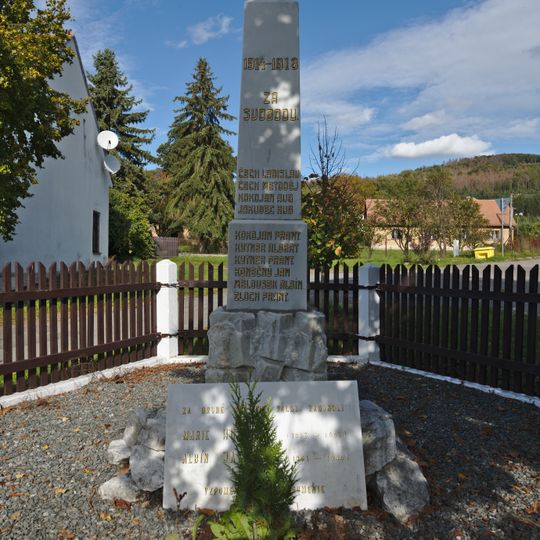 Pomník obětem válek ve Skoroticích