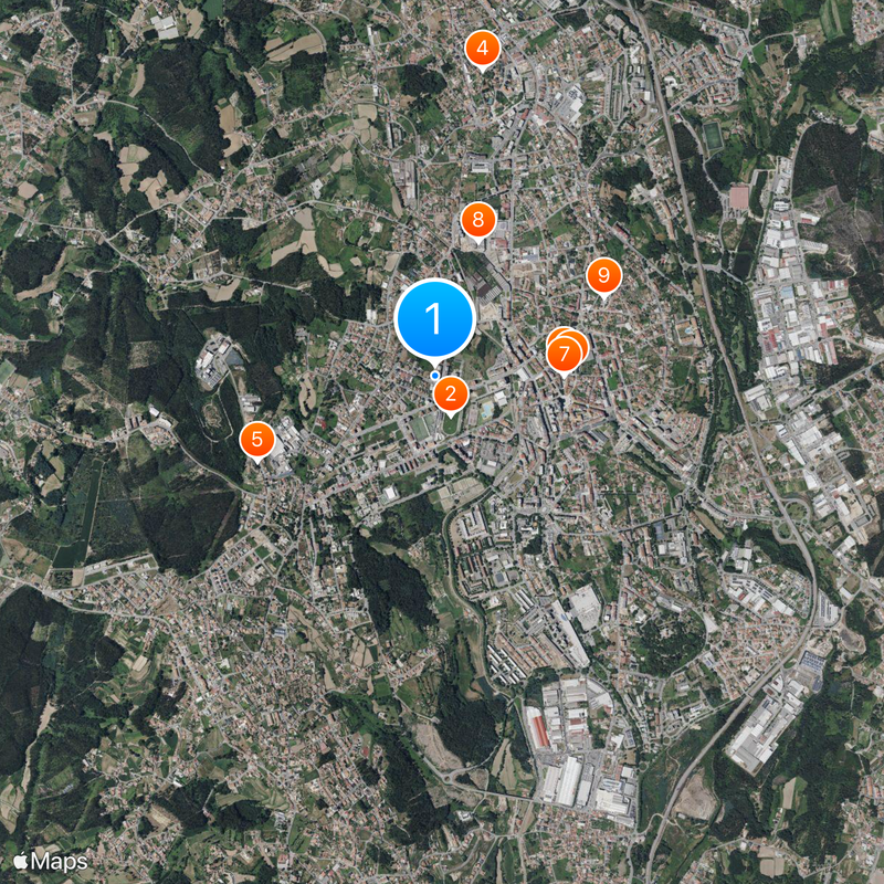 São João da Madeira Kaart