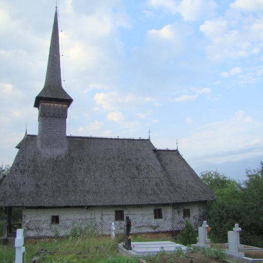 Archangels' wooden church in Culcea, Maramureș