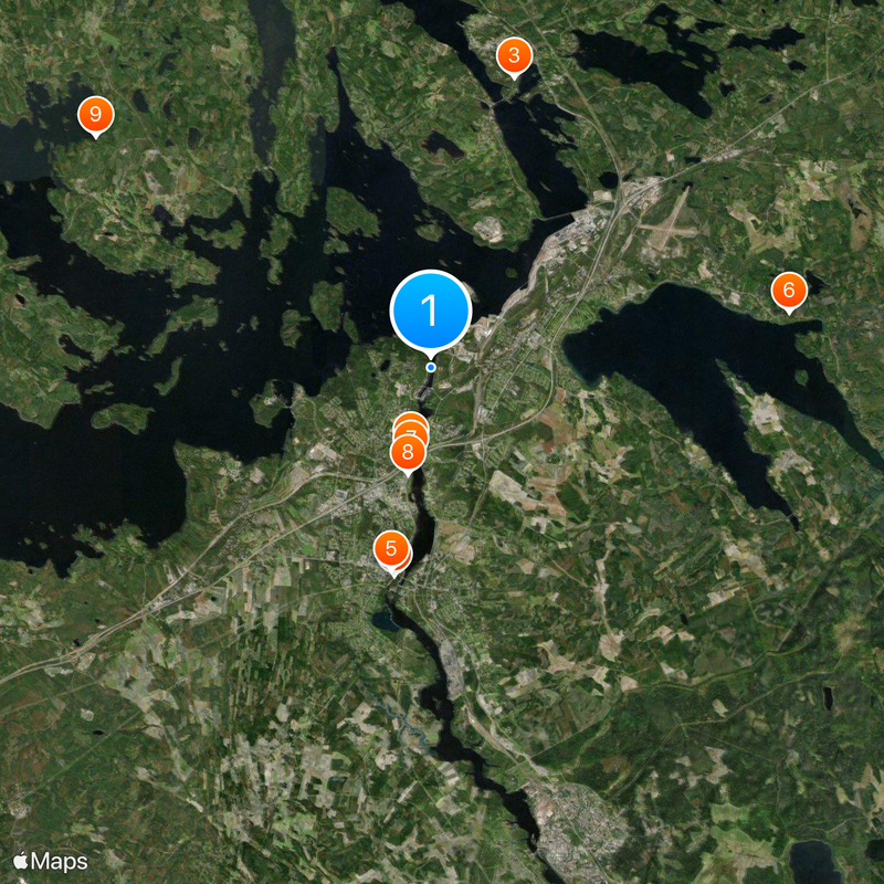 Vuoksa Map
