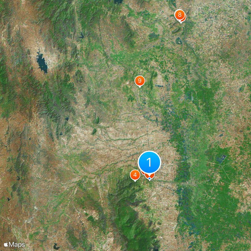 Parque Histórico de Sukhothai Mapa