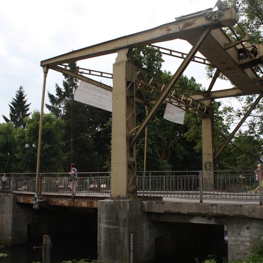 Most drogowy zwodzony na rzece Tudze w Nowym Dworze Gdańskim