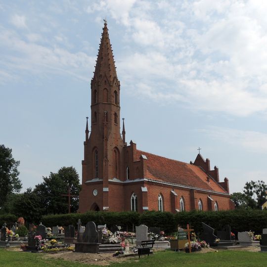 Zespół kościoła ewangelickiego, ob. rzym.-kat. Zmartchwywstania Pańskiego