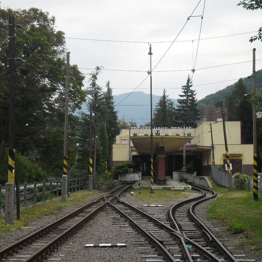 Železničná stanica Tre. Teplice