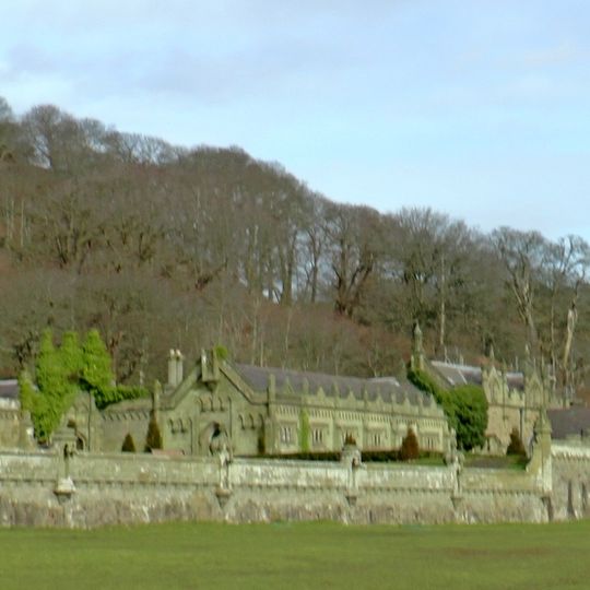 Service Buildings Including Courtyard Walls At Margam Castle