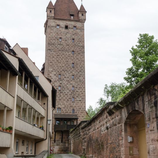 Mauerturm Schwarzes A, sogenannter Luginsland