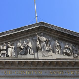 Pediment of the Royal Exchange
