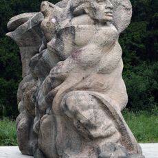 Sculpture 'Míľnik', Dukla Pass, Vyšný Komárnik