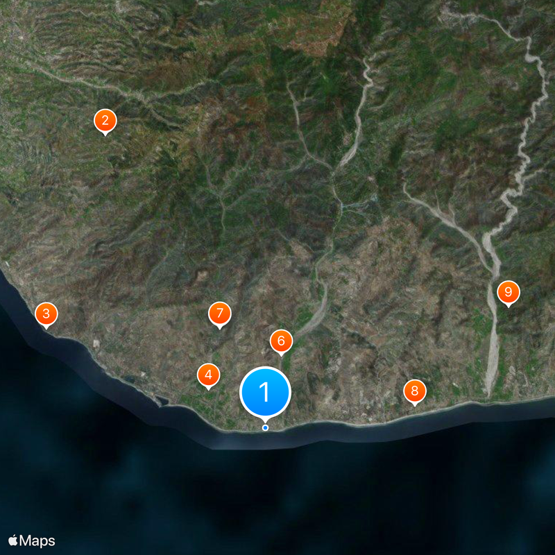 Melito di Porto Salvo Map