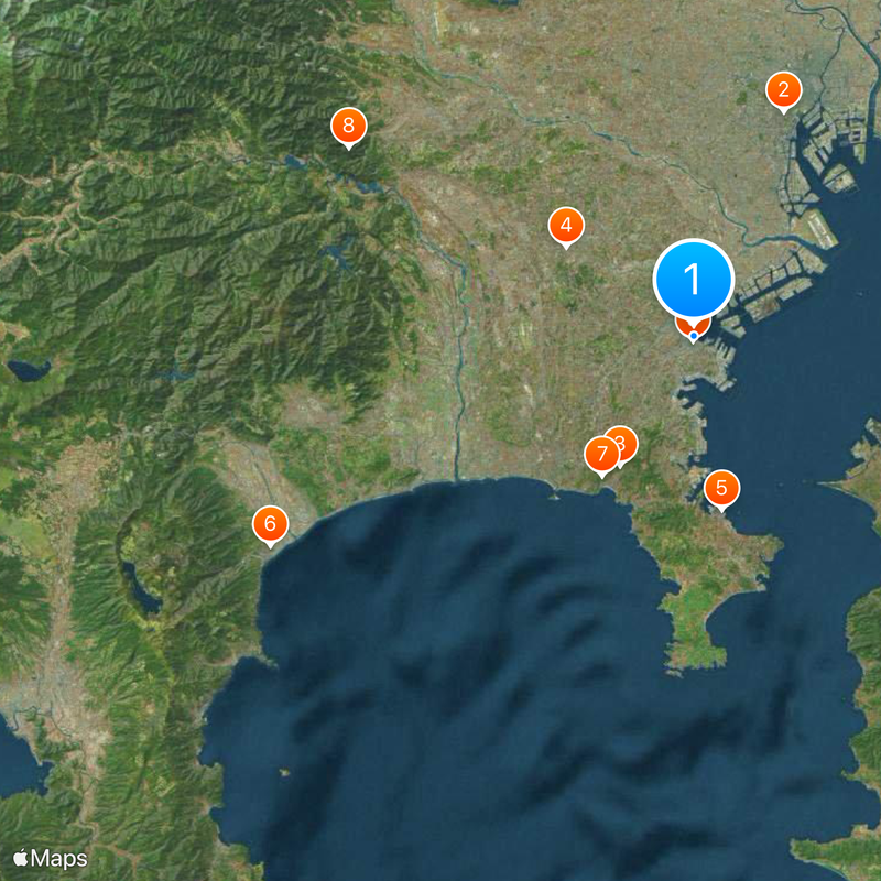 Prefektura Kanagawa Mapa