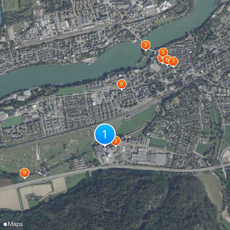 Feldschlösschen Mappa