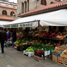 Market square of Santiago de Compostela
