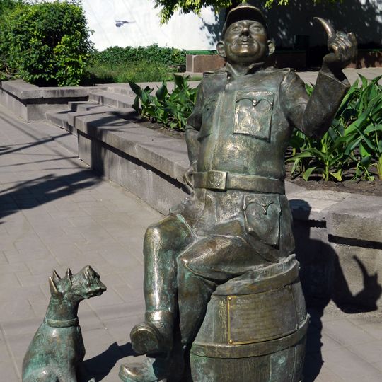 Monument to the The Good Soldier Švejk
