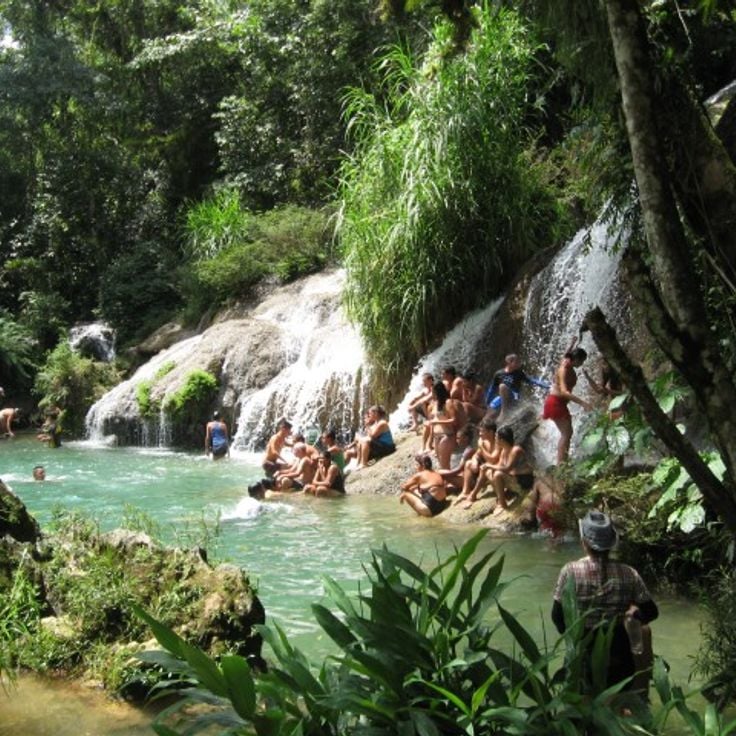 El Nicho Watervallen