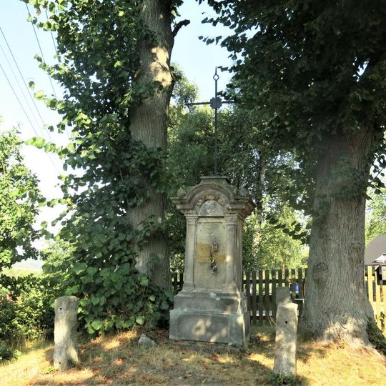 Kříž na rozcestí v Maxově