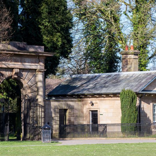 Entrance Gate And Lodge To Worden Park