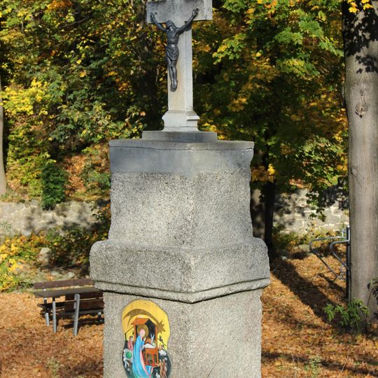 Cross near Nr. 198 in Bílý Potok