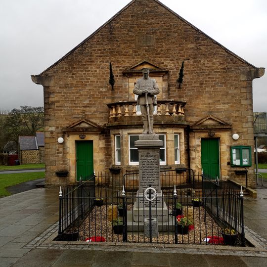 St John's Chapel, War Memorial