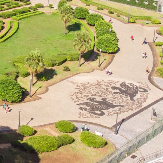 Calçada portuguesa do Parque da Independência