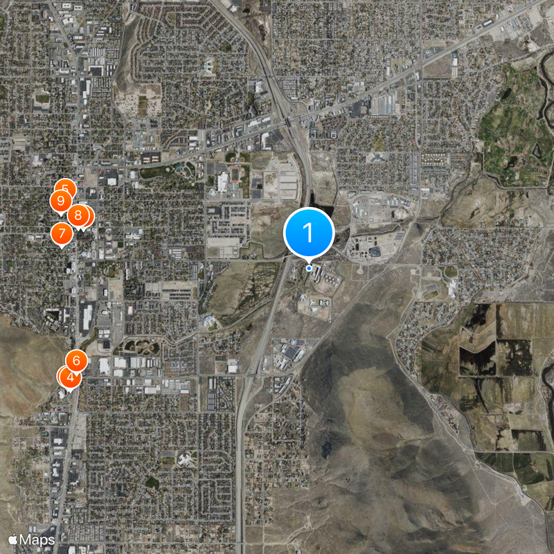 Nevada State Prison Map