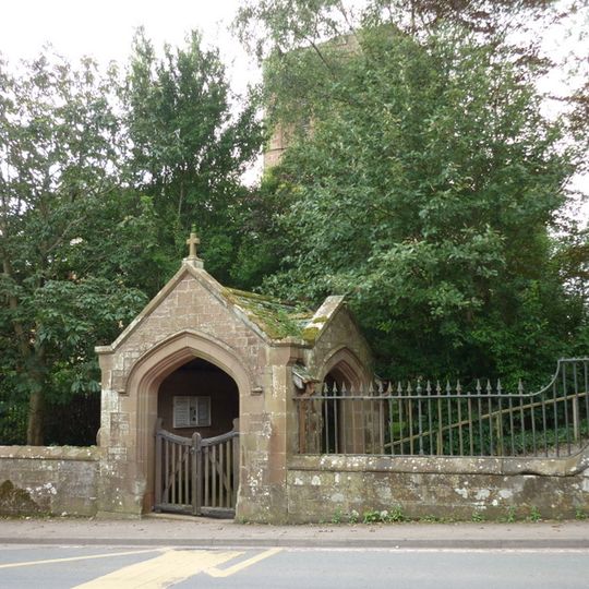 Lych Gate To North East Of Priory Church Chancel