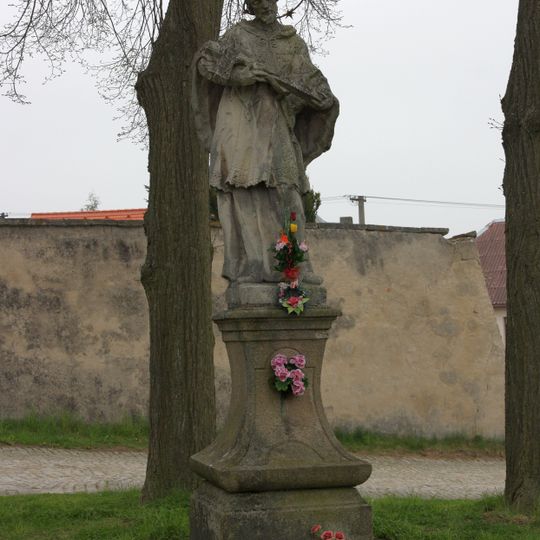 Statue of John of Nepomuk in Mrákotín