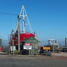 Boat yard Stanley, Tasmania