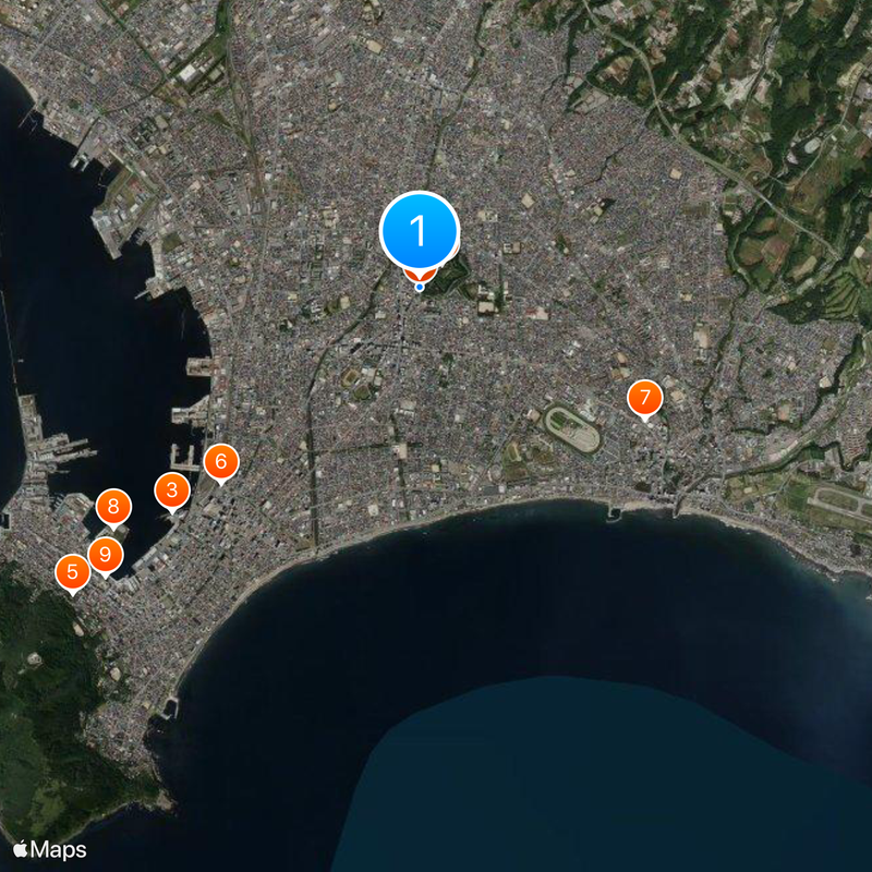 Goryōkaku Tower Karte