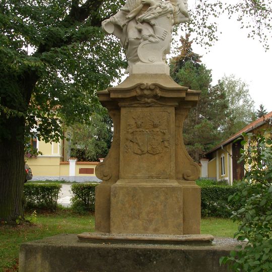 Statue of Saint John of Nepomuk in Mníšek pod Brdy