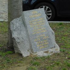 Pomník obětem 2. světové války na Krupkově náměstí v Bubenči