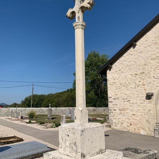 Cemetery cross of Pouillat