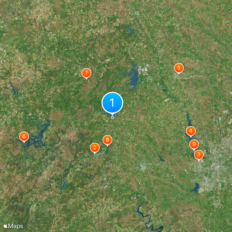 Barnett Shale Map