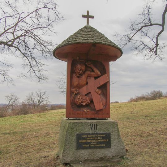 Křížová cesta u Bruntálu - 7. zastavení