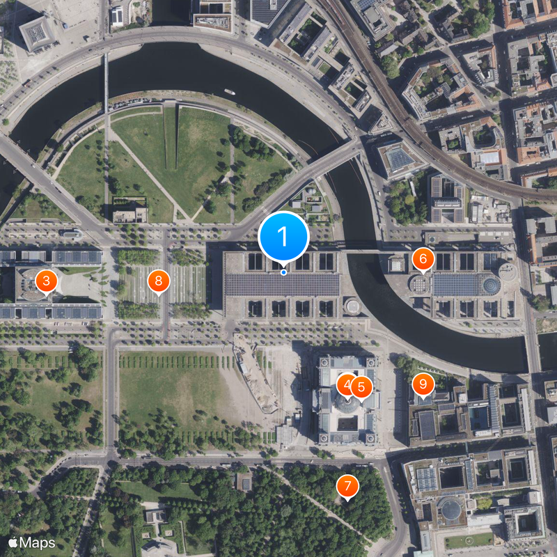 Paul-Löbe-Haus Kaart