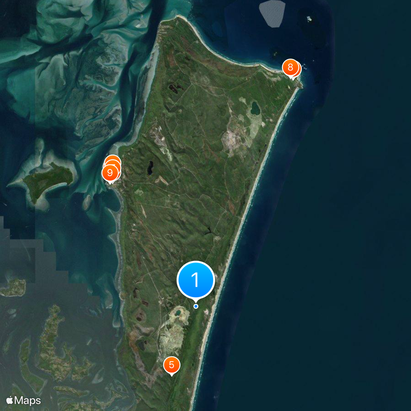 North Stradbroke Island Map