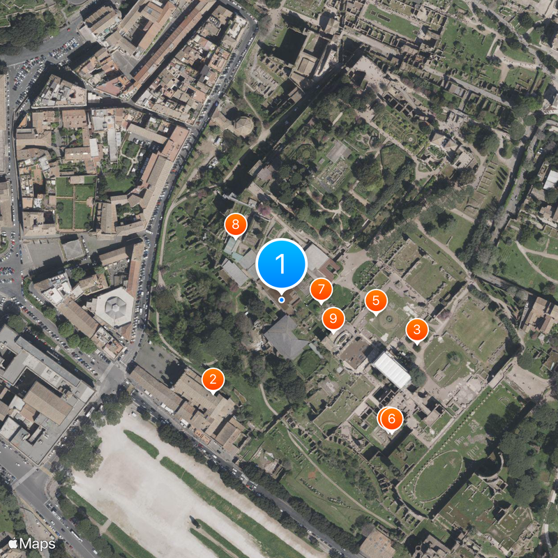 House of Augustus Mapa