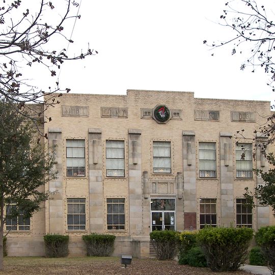Kimble County Courthouse