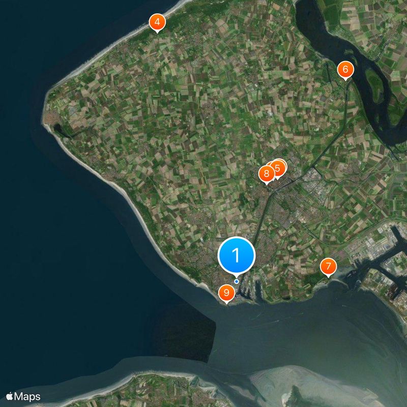 Vlissingen Mapa