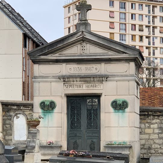 Chapelle funéraire de la famille Honfroy
