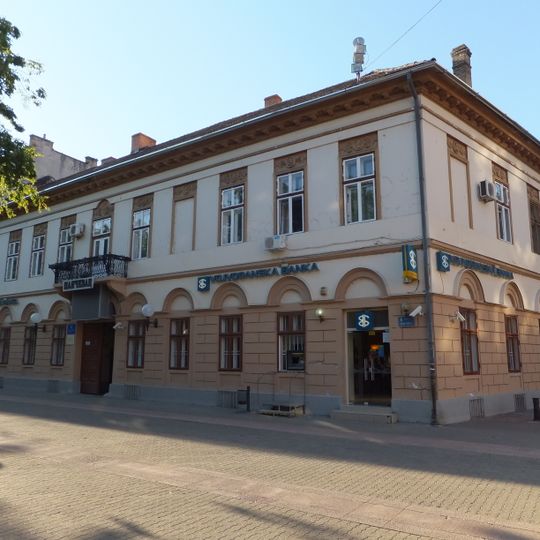 Bâtiment situé 11 Trg kralja Petra à Pančevo