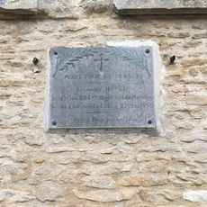 Commemorative plaque